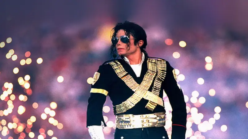 Michael Jackson, legendary American singer, songwriter, and dancer, known as the King of Pop with iconic hits like "Thriller" and "Billie Jean."