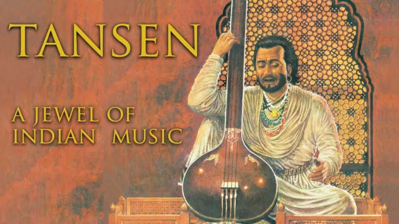 Tansen, one of the greatest musicians of Indian history, a legendary Hindustani classical singer from Emperor Akbar’s court.